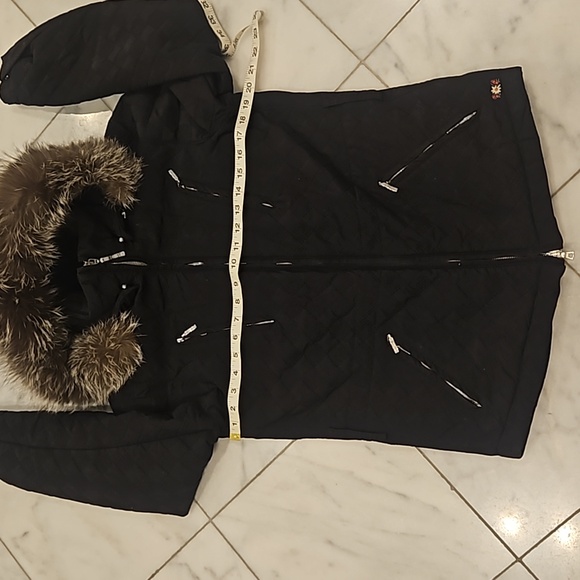 Postcard jacket with fur collar - Picture 4 of 14